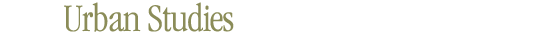 Urban Studies