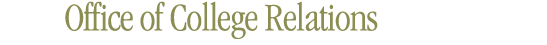 Office of College Relations