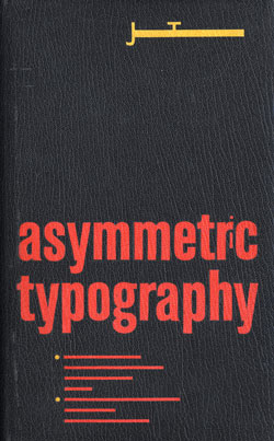 illustration asymmetric typography