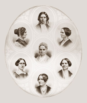 lithograph Representative Women
