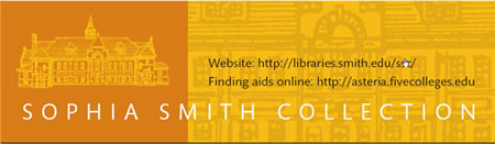 book mark Sophia Smith Collection