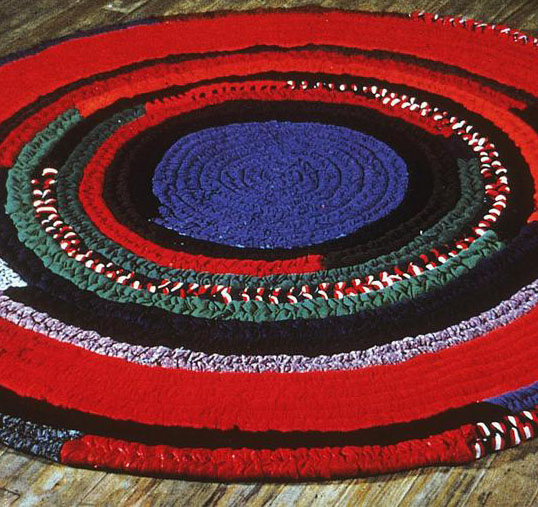 ARTstor, Image Gallery, Hammond, Harmony, Floorpiece VI, 1973, yarn