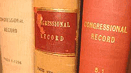 volumes of the Congressional Record
