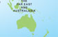 Far East and Australasia map from Europa World Plus