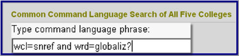 catalog search example