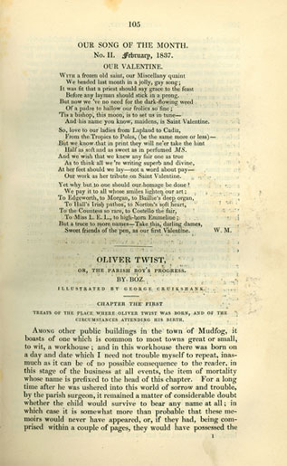 Oliver Twist from Bentley's Miscellany