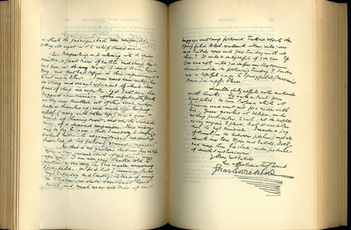 Charles Dickens' handwriting