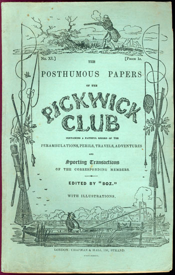 Posthumous Papers of the Pickwick Club cover