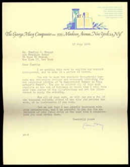 Letter - George Macy to Charles Skaggs