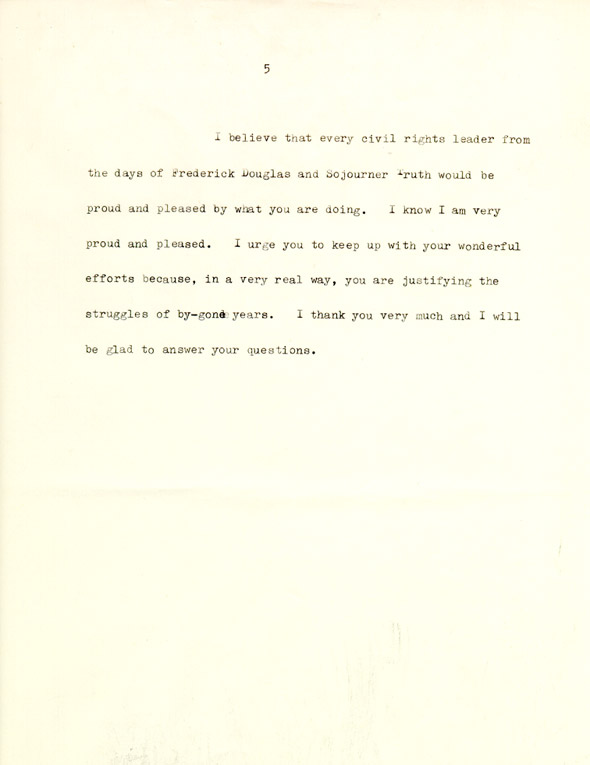 Speech by Constance Baker Motley to Children's Organization for Civil Rights, page 5