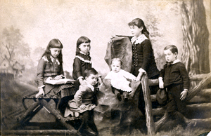 Brewster family portrait, ca. 1883