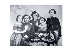 Luther Bodman, Jr. family, ca. 1855