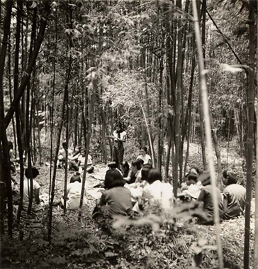 Worship Service, YWCA Girls Camp, Chengdu, China, 1940