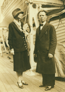 Lola Ridge and David Lawson, undated