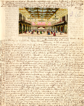 Page from journal of Catharine Edes, 1850