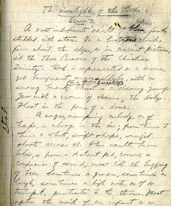 Manuscript for "Twilight of the Gods," undated