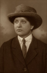 Louise Stevens Bryants' publicity photo for Girl Scouts, 1919-23