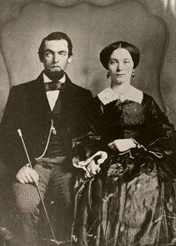 John S. and Frances Casement, taken on their wedding trip, undated