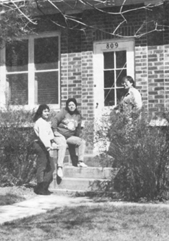 Entrance of the Native American Women's Health Education Resource Center, circa 1989