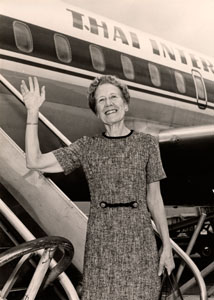 Dorothy Marsh in Thailand, 1970
