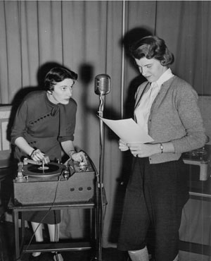 Smith Student Radio Station, c1950s