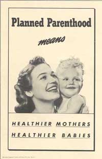 Planned Parenthood brochure, 1940