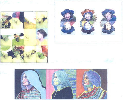 Works by Linda Stein