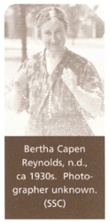 Bertha Capen Reynolds, circa 1930s