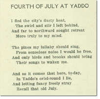 "Fourth of July at Yaddo," 1893
