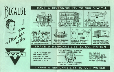 Membership Flyer, 1949