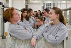 A scene from Marat/Sade.