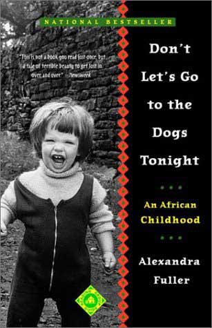 Book jacket "Don't Let's Go to the Dogs Tonight"
