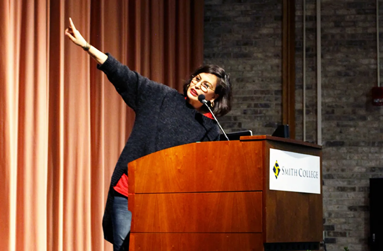 Photo of poet Tiana Clark