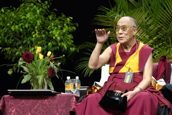 Dalai Lama speaking