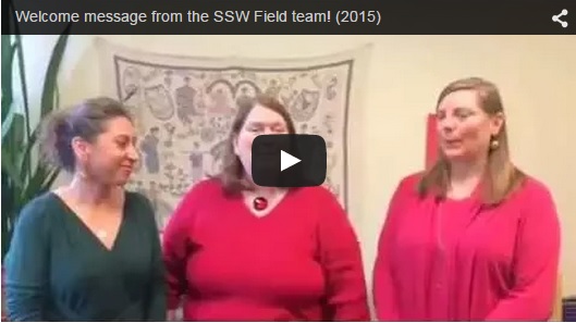 A welcome message from our Field team for incoming students! [Video]