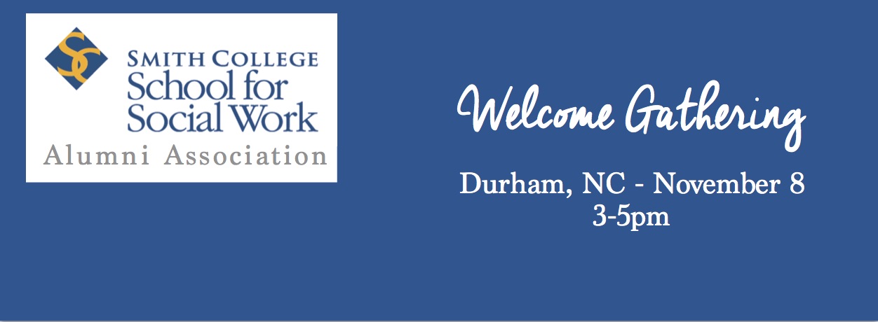 Durham: Welcome gathering for SSW students and alumni