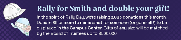 ally for Smith and double your gift!