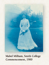 Mabel Milham, Smith College Commencement, 1900
