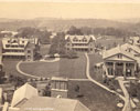 Aerial view Smith College campus 1873-1885