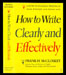 Frank McClosky - How to Write Clearly and Effectively