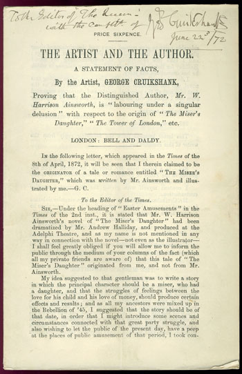 The Artist and The Author by George Cruikshank