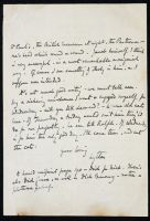 Strachey letter to Wolf
