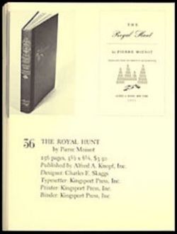The Royal Hunt - catalogue entry