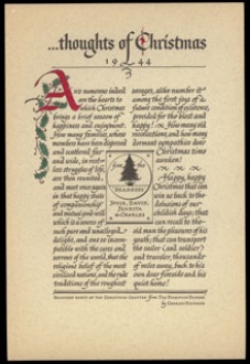 Holiday Greeting 1944