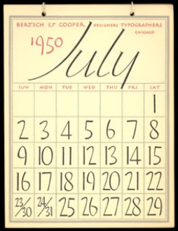 Calendar - July