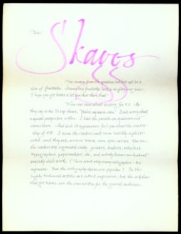 Letter - Don Moy to Charles Skaggs