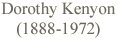 Dorothy Kenyon (1888-1972)