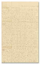 Elam Bodman to parents, 1849