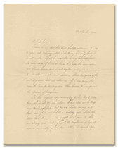 George Washington Cable to Clara Bodman, 1904