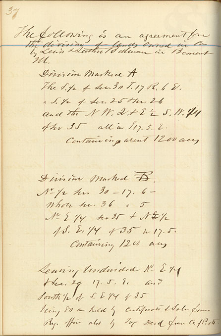 account book of Lewis & Luther Bodman